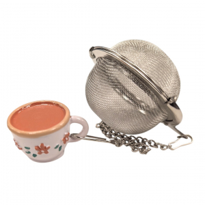 Colino per Te in acciaio con ciondolo TAZZA