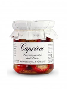 Capricci Peperoni Farciti Con Tonno 180 g. Riolfi Sapori