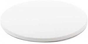 Decora Cake Board BIANCO rotondo 20 cm. diam. altezza 1,2 cm