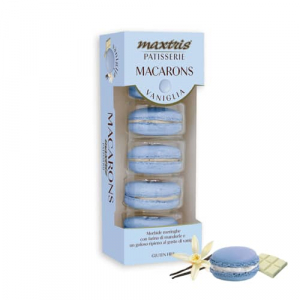 Maxtris Macarons 78 g. VANIGLIA CARTA DA ZUCCHERO