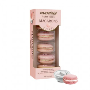 Maxtris Macarons 78 g.  YOGURT ROSA