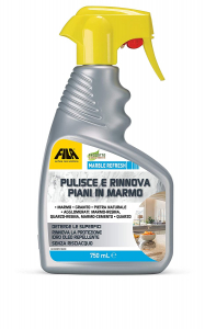 Fila Marble Refresh 750 ml. Pulisce e rinnova piani in marmo