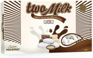 Confetti Maxtris Al Cioccolato 1 kg. TWO MILK BIANCHI