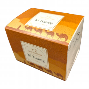 Te Dell'Aviatore Tea Box 15 Filtri Piramidali Tè Verde ALLA MENTA TUAREG