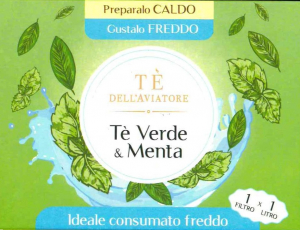 Te Dell'Aviatore 10 Filtri Piramidali TE VERDE & MENTA