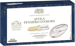 Maestri Confettieri Confetti Mandorla Avola PENSIERO D'AMORE 1 kg. BIANCHI