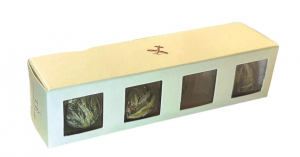 Te Dell'Aviatore Fiori del Te scatola da 4 fiori