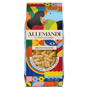 Allemandi 500 g. Trucioli di semola di grano duro italiano sacchetto