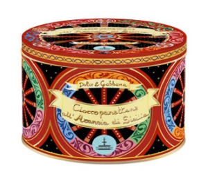 Fiasconaro Cioccopanettone all'Arancia di Sicilia 1 kg. Latta Dolce&Gabbana