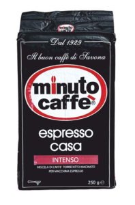 Minuto Caffe Espresso Casa INTENSO 250 g. macinato