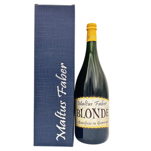 Maltus Faber Blonde Belgian Blonde Ale 150 cl. 5,6 vol. magnum astucciato