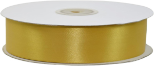 Nastro Doppio Raso ORO mm 40 x 50 mt.