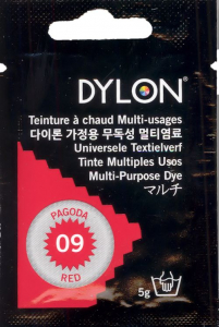 Dylon Tinte per Tessuti Cialdina Multi Purpose Dye - 09 PAGODA RED